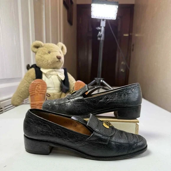 Salvatore Ferragamo Black Loafers - Picture 4 of 16